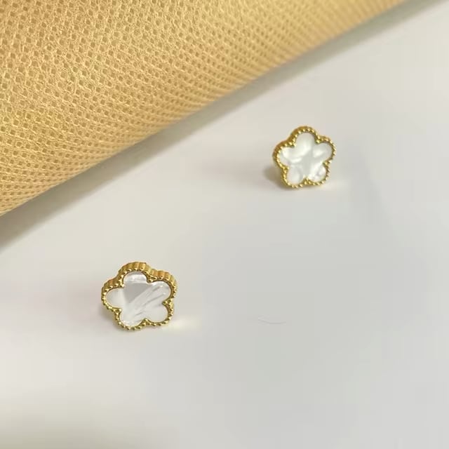 Lucky Clover Gold Link Bracelet